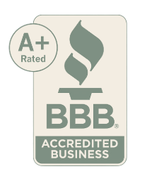 BBB Accredited Business, A plus rating